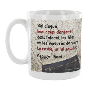 Mug citation George Bests