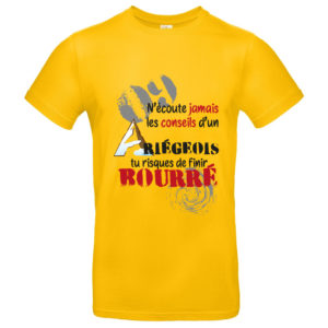 T-shirt « Conseils d’un ariégeois »