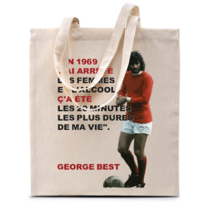 Tote bag George Best « En 1969… »
