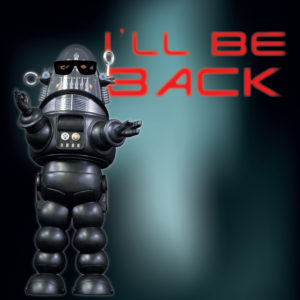 Magnet Robby « I’ll be back »
