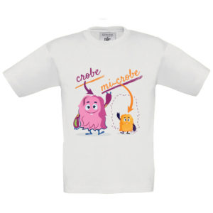 T-shirt enfant « Crobe / Microbe »