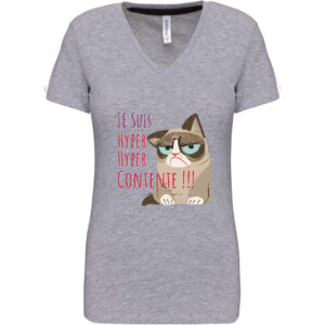 T-shirt « Grumphy Cat »